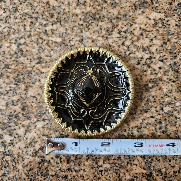 Artform Objet d'Art Enameled Jalisco Mariachi Sombrero Ensemble Trinket/Pill Box - Picture 12 of 16